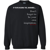 Inspiration Crewneck Pullover Sweatshirt