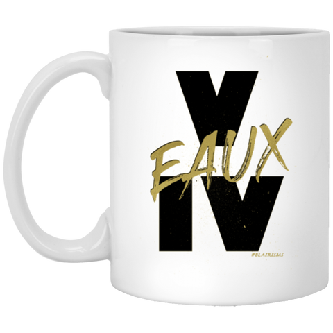 V EAUX IV (BG) 11 oz. White Mug