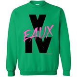 V EAUX IV PNK Crewneck Pullover Sweatshirt