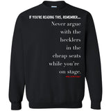 Hecklers Crewneck Pullover Sweatshirt