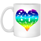 BLESS YOUR HEART (RB) 11 oz. White Mug