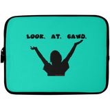 LOOK AT GAWD Laptop Sleeve - 10 inch