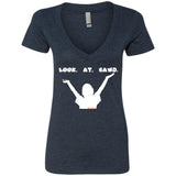 LOOK. AT. GAWD. Women's Deep V-Neck