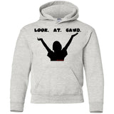 LOOK AT GAWD1 Youth Pullover Hoodie