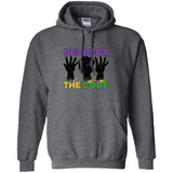Respect The Code (Mardi Gras) Pullover Hoodie