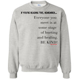 BE KIND Crewneck Pullover Sweatshirt
