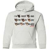 I'M ROOTING FOR EVERYBODY BLACK1 Youth Pullover Hoodie