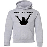 LOOK AT GAWD1 Youth Pullover Hoodie