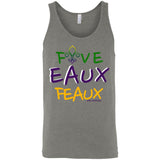 FiveEauxFeaux Mardi Gras Unisex Tank