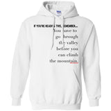 FOR A MOUNTAIN Pullover Hoodie