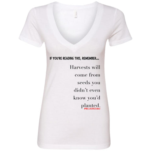 Harvests Will Come Women's Deep V-Neck