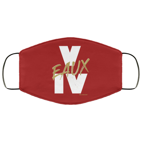 RED/WHITE/GOLD VEAUXIV Face Mask