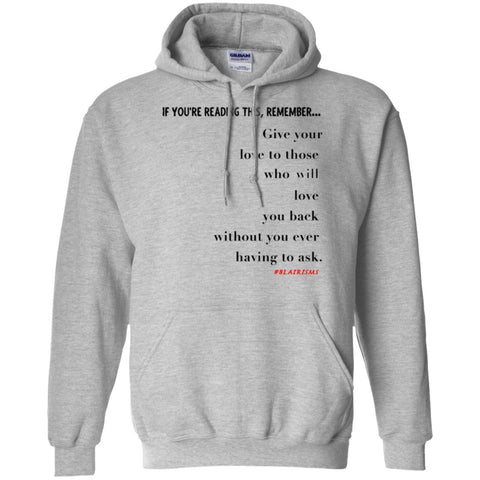 GIVE YOUR LOVE Pullover Hoodie