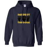 Respect The Code Black & Gold Pullover Hoodie