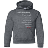 Acquaint Them With Your Absence Youth Pullover Hoodie