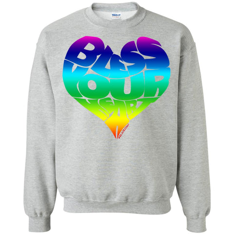 BLESS YOUR HEART (RB) Crewneck Pullover Sweatshirt