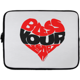 BLESS YOUR HEART BLACK Laptop Sleeve - 13 inch