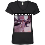 STAND: DORIS CASTLE Women's V-Neck T-Shirt