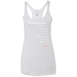 RIGHT SIDE UP Racerback Tank