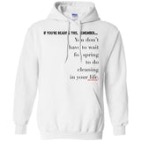 SPRING CLEANING Pullover Hoodie