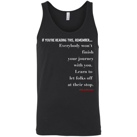 Let People Off At Their Stop Unisex Tank