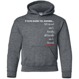 Family Youth Pullover Hoodie