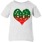 BLESS YOUR HEART (AFRICA) Rabbit Skins Infant 5.5 oz Short Sleeve T-Shirt