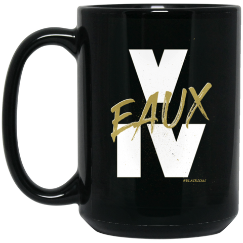 V EAUX IV WG BM15OZ 15 oz. Black Mug