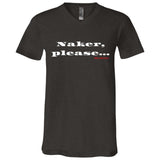 Naker, please... Men's V-Neck