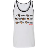 I'M ROOTING FOR EVERYBODY BLACK Unisex Tank