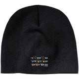 I'M ROOTING FOR EVERYBODY BLACK Acrylic Beanie