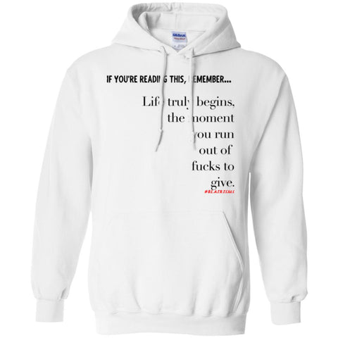 Out Of Fucks1 Pullover Hoodie