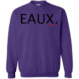 EAUX. BLK Crewneck Pullover Sweatshirt