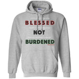 BLESSED NOT BURDENED WOMAN AFRICAN Pullover Hoodie