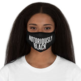 NOTORIOUSLY BLACK Face Mask
