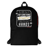 To Reach For Something Greater Backpack
