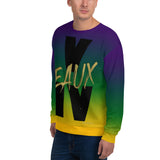 MARDI GRAS/BLACK/GOLD V EAUX IV Sweatshirt