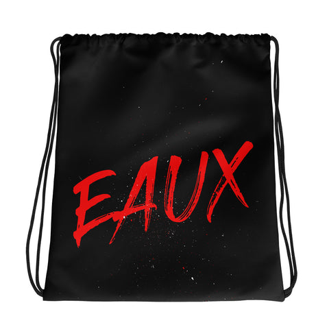 RED EAUX Drawstring bag