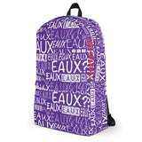 PURPLE/WHITE ALLEAUXVER Backpack