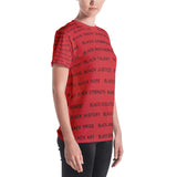 RED BLACK MAGIC ALL EAUX-ver Women's T-shirt