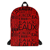 Red & Black AllEAUXver Backpack