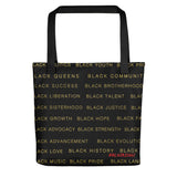 BLACK & GOLD BLACK MAGIC Tote bag