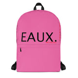 PINK & BLACK EAUX. Backpack