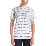 WHITE BLACK MAGIC ALL EAUX-ver Women's T-shirt