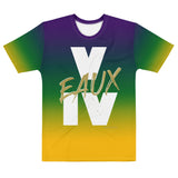 MARDI GRAS/WHITE/GOLD V EAUX IV Men's T-shirt