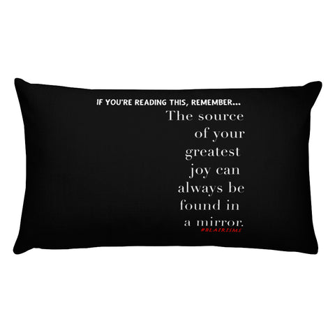 THE SOURCE OF YOUR GREATEST JOY THROW PILLOWS