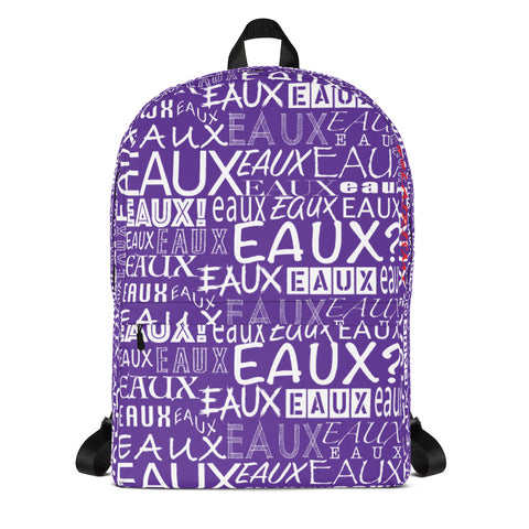 PURPLE/WHITE ALLEAUXVER Backpack