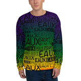 MARDI GRAS/BLACK/ALLEAUXVER Unisex Sweatshirt
