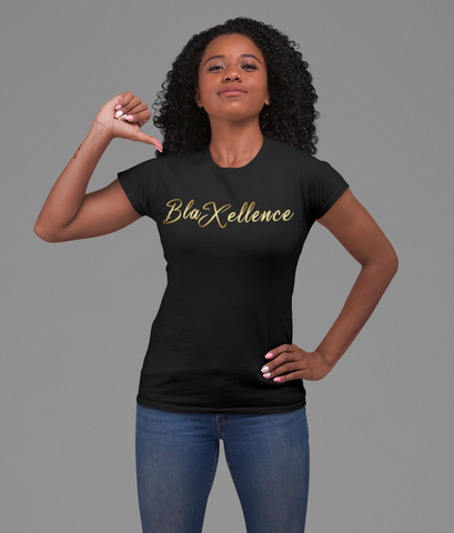 #BLAXELLENCE Women's Crew Neck